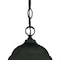 Homeroots 14 x 8 x 8 in. Madison 1-Light Matte Black Hanging Light 398002 - alternate 2